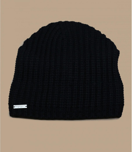 Headsock in recycled yarn black Seeberger Headsock in recycled yarn black Seeberger